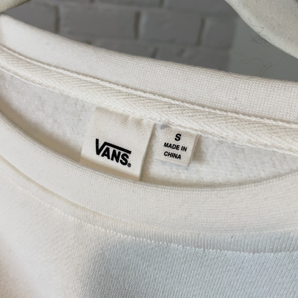 Vans womens No Thanks sweatshirt size S - Picture 5 of 6